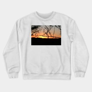 African sunset Crewneck Sweatshirt